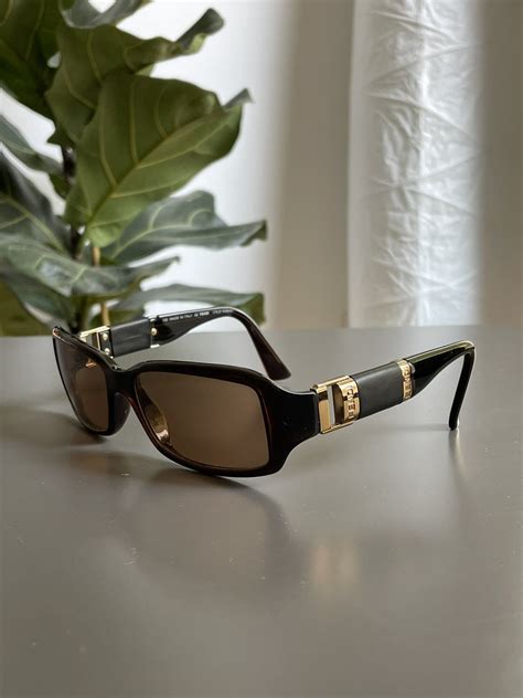 Vintage Fendi Sunglasses, cold insert, FS 450 238 .